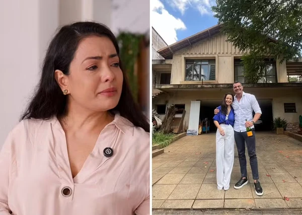 Ex-Rouge Li Martins chora por morte do marido e pede ajuda para trabalhar e concluir obra por Reprodução/Redes Sociais