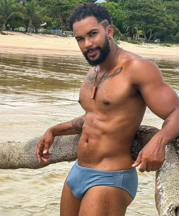 Kildren Pantoja, ambientalista paraense apontado como namorado de Liniker por Reprodução/Redes Sociais 