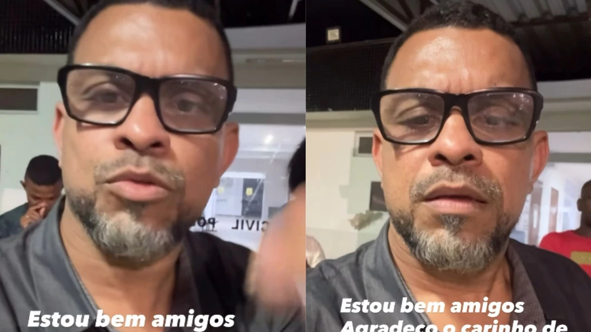 Vereador tranquilizou seguidores após atentado