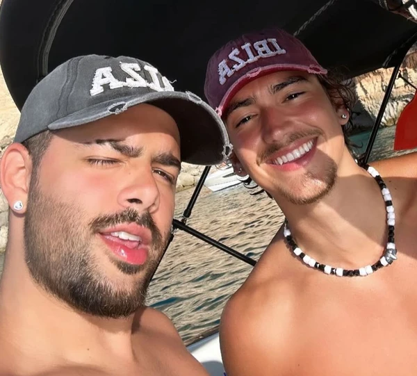  Pedro Sampaio e Henrique Meinke por Reprodução/Instagram