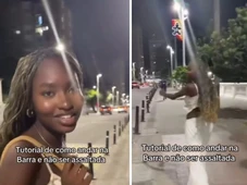 Imagem - ‘É o quê, mizera?’: influenciadora ensina como andar na Barra sem virar alvo de assalto; veja