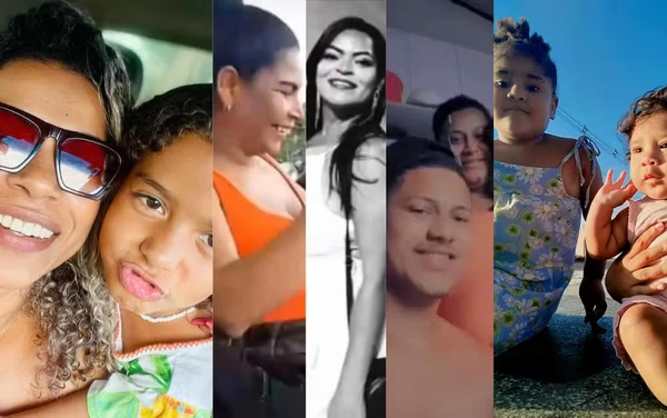 Baianos vítimas de acidente na BR-101