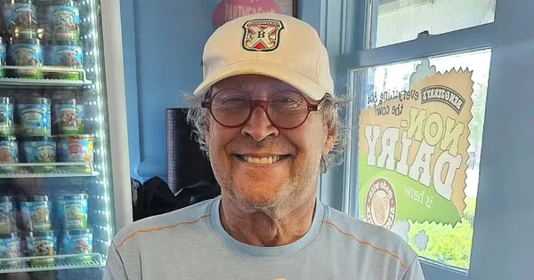 Chevy Chase por Reprodução/Instagram