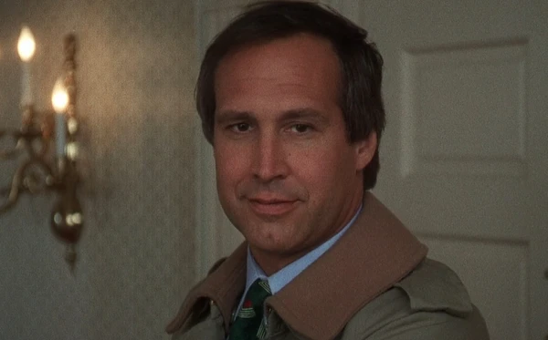 Chevy Chase no filme 'Férias Frustradas de Natal', de 1989