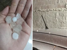 Imagem - Inacreditável: Xique-Xique registra chuva de granizo em meio ao calor extremo na Bahia; veja