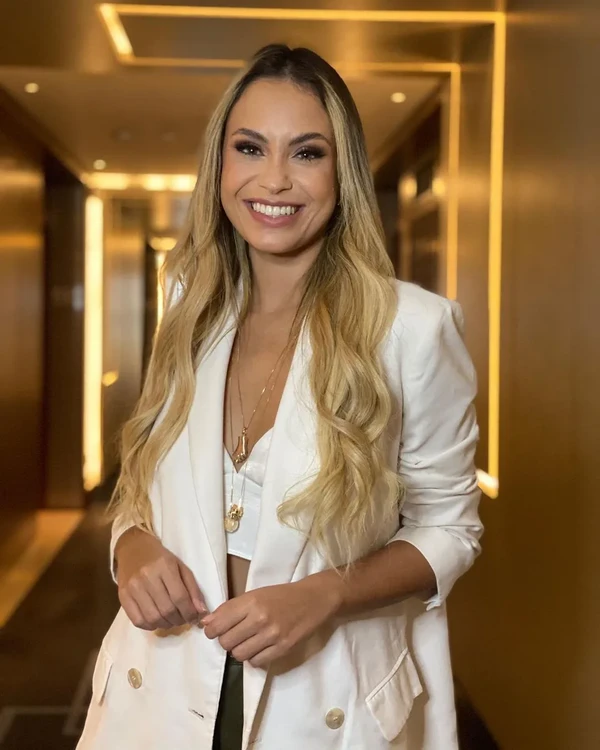 Sarah Andrade - Ex-BBB 21, ficou marcada pela parceria com Gil do Vigor e Juliette. por Reprodução