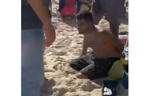 Bozo foi preso em praia no Rio de Janeiro por Reprodução