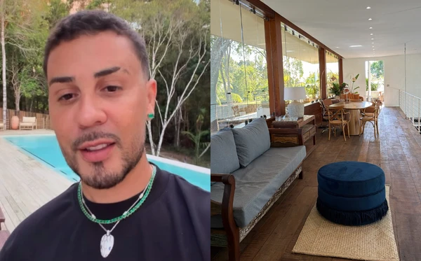 Carlinhos Maia está hospedado em Trancoso