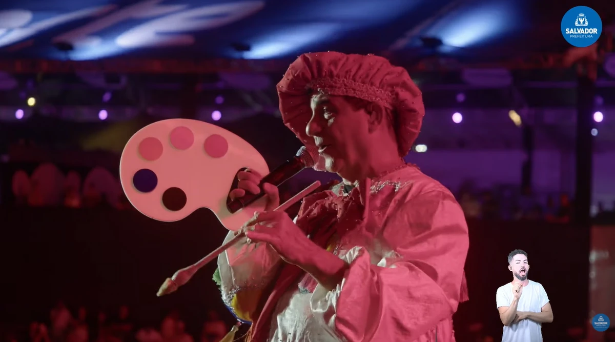 Durval Lelys no Festival Virada Salvador 2026 por Reprodução