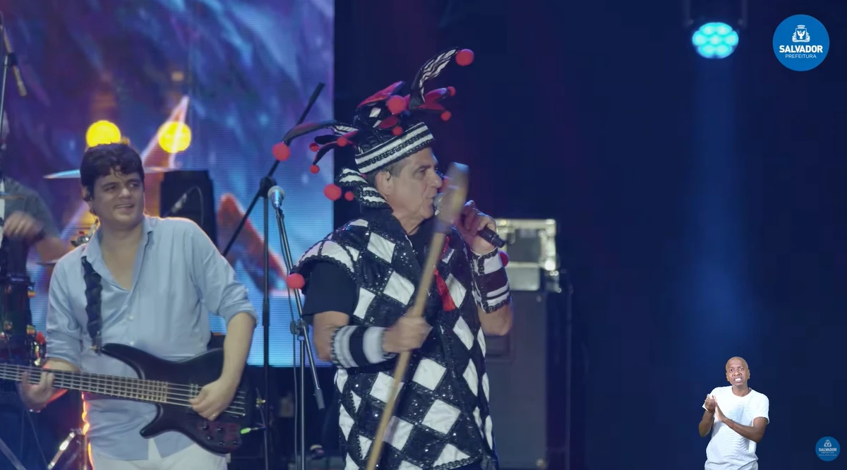 Durval Lelys no Festival Virada Salvador 2026 por Reprodução