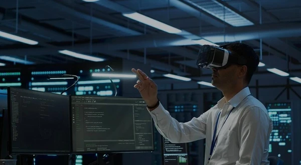 Inteligência artificial e tecnologias imersivas vêm redesenhando limites entre universo físico e o virtual por Freepik