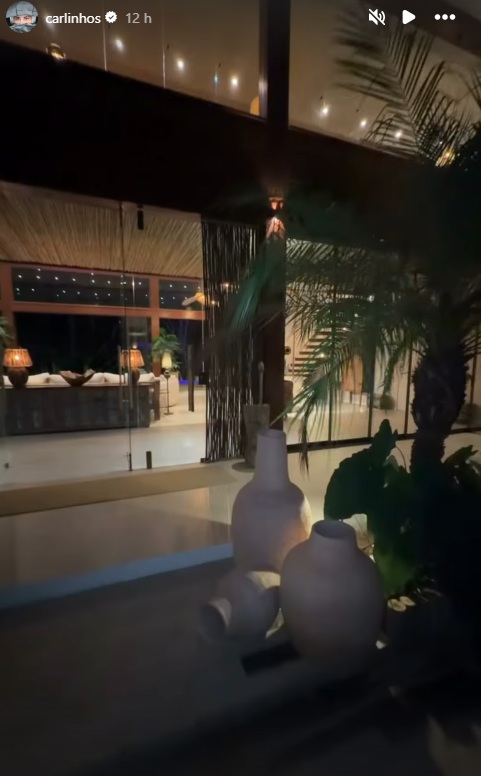 Mansão onde Carlinhos Maia está hospedado em Trancoso por Reprodução/Instagram