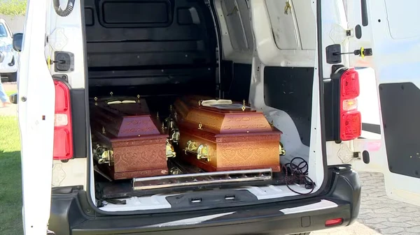 Velório de família que morreu em grave acidente na BR-101, na divisa do Espírito Santo com a Bahia por Reprodução/ TV Gazeta