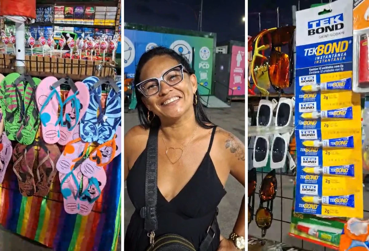 Vendedores faturam com sandálias, absorventes e até cola Super Bonder no Festival Virada Salvador