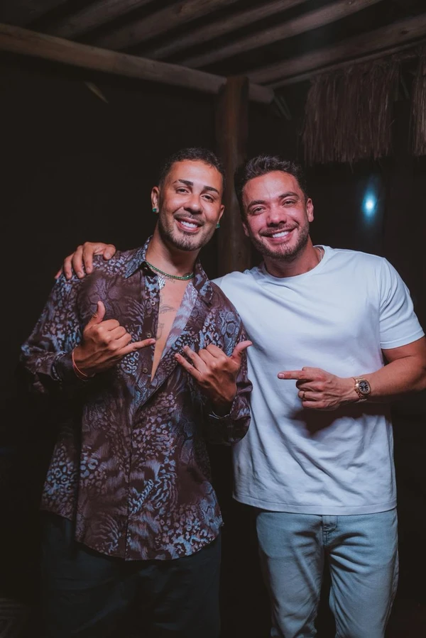 Wesley Safadão e Carlinhos Maia por Divulgação