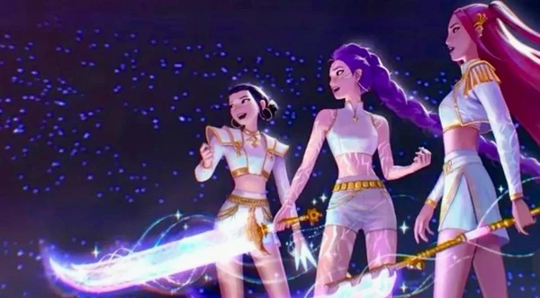  K-Pop Demon Hunters por Reprodução