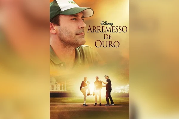 Arremesso de Ouro (Million Dollar Arm, 2014) | A história real de dois jovens indianos descobertos por um empresário americano mistura esporte, choque cultural e oportunidade, oferecendo variedade temática à seleção por Reprodução