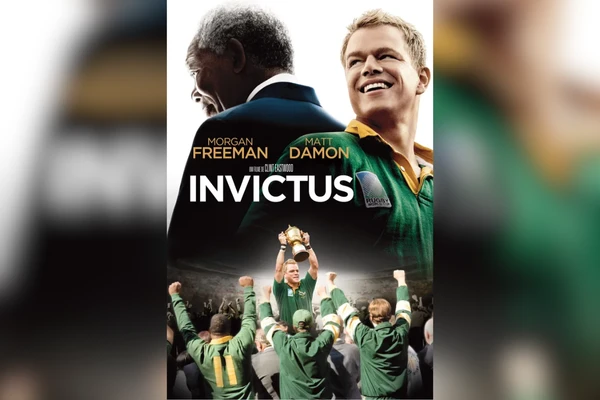 Invictus (2009) | Nelson Mandela usa o rúgbi como ferramenta de reconciliação nacional na África do Sul pós-apartheid por Reprodução