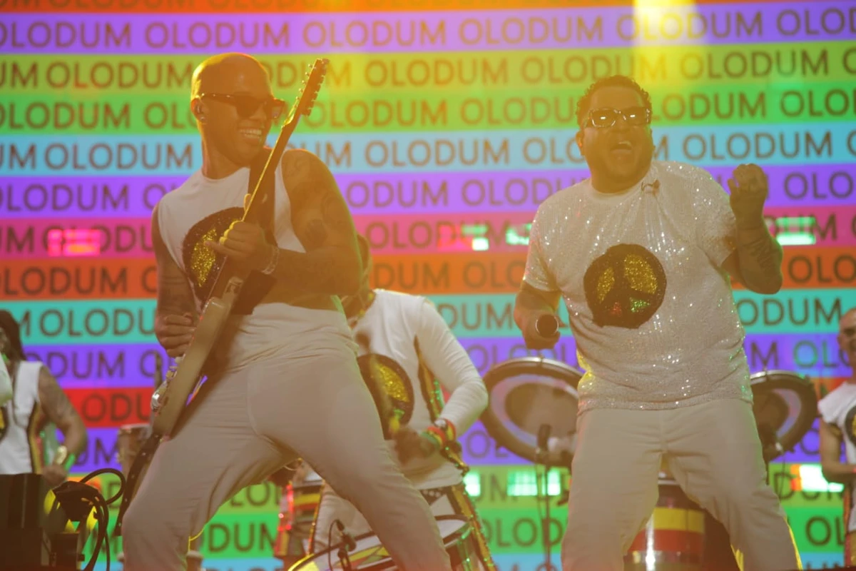 Show do Olodum no Festival Virada Salvador