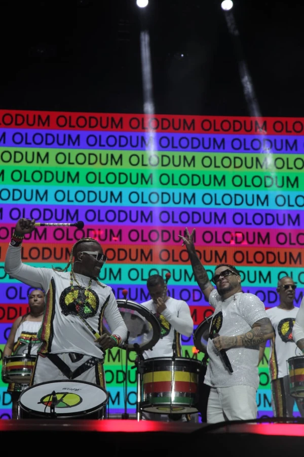 Show do Olodum no Festival Virada Salvador por Sora Maia/CORREIO