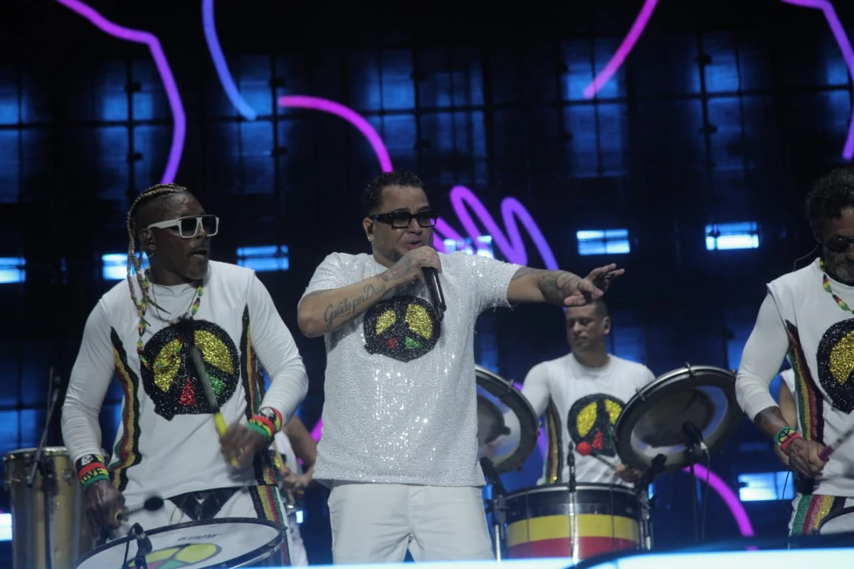 Show do Olodum no Festival Virada Salvador por Sora Maia/CORREIO