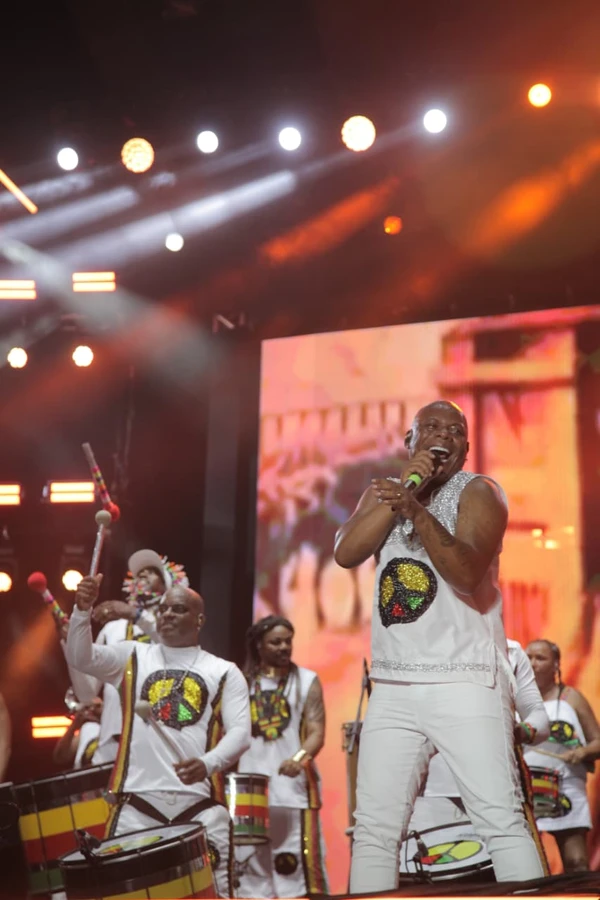 Show do Olodum no Festival Virada Salvador por Sora Maia/CORREIO