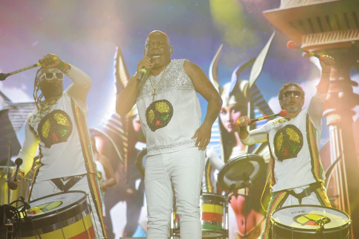 Show do Olodum no Festival Virada Salvador por Sora Maia/CORREIO