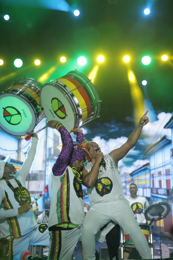 Show do Olodum no Festival Virada Salvador por Sora Maia/CORREIO