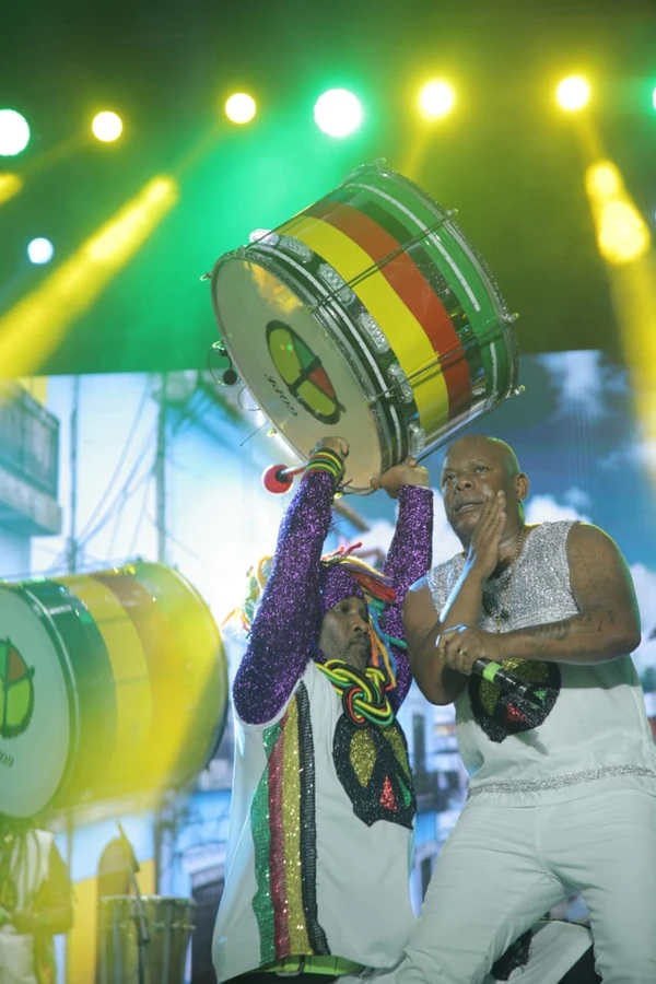 Show do Olodum no Festival Virada Salvador por Sora Maia/CORREIO