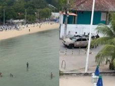 Imagem - Traficante foragido é preso em praia de Salvador