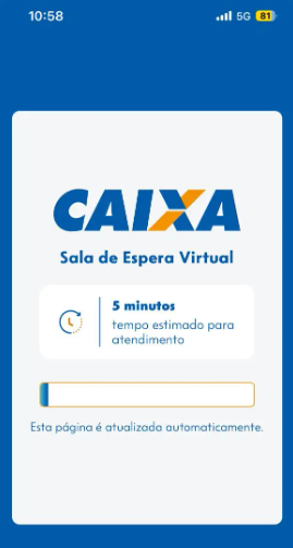 Apostadores compartilharam registros das filas virtuais que enfrentaram nos canais da Caixa por Reprodução