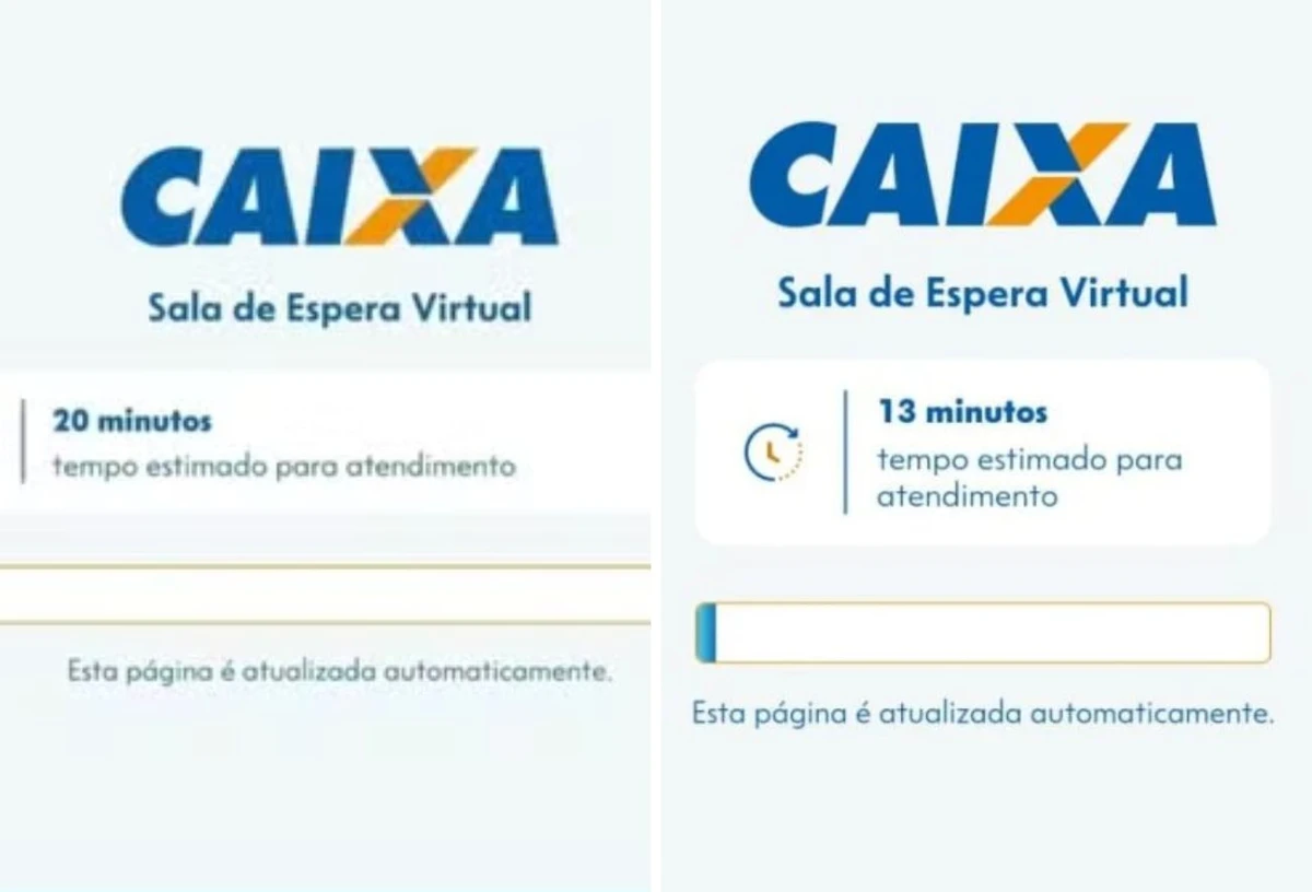 Apostadores encontram fila nos canais virtuais da Caixa