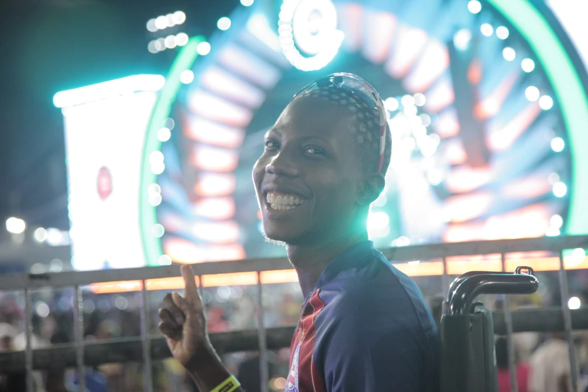 O atleta paralímpico Danilo Henrique dos Santos, de 27 anos por Sora Maia/CORREIO