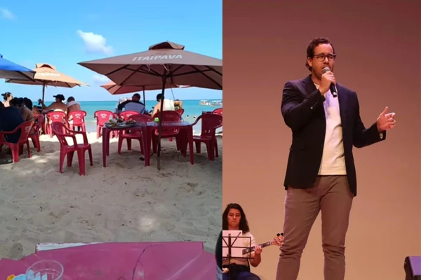 Produtor de conteúdo compara preços nas praias