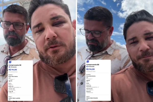 Turistas e barraqueiros divergem sobre a confusão por Reprodução