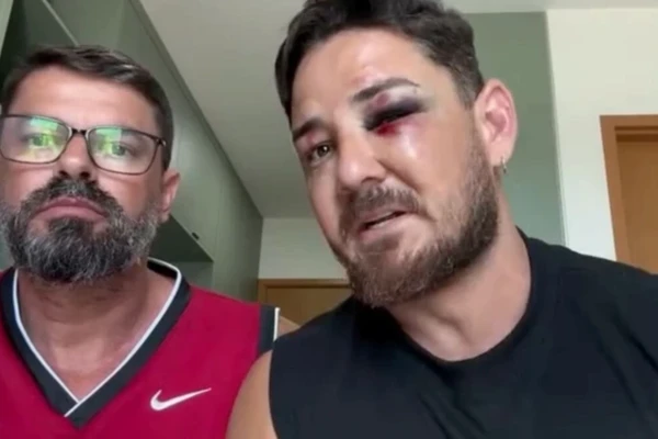 Turistas e barraqueiros divergem sobre a confusão por Reprodução