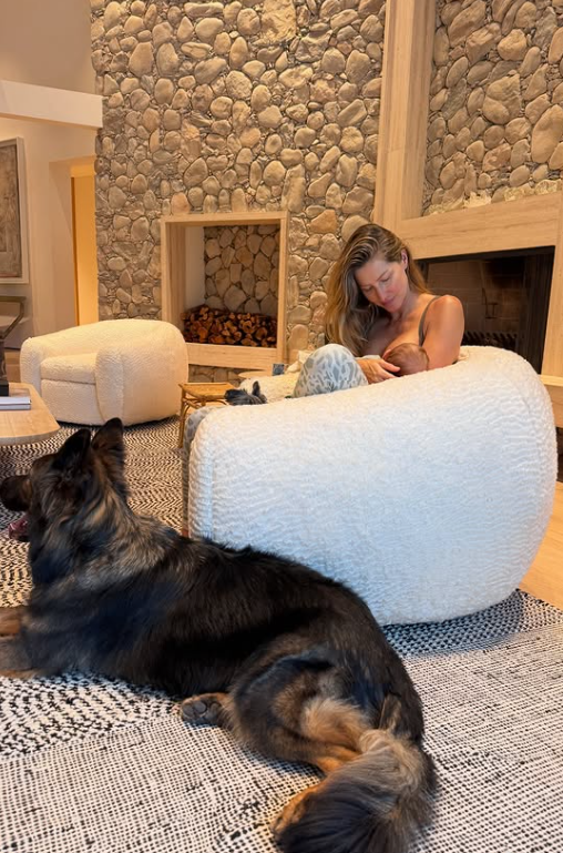  Gisele Bündchen compartilhou registros ao lado da família por Reprodução | Instagram