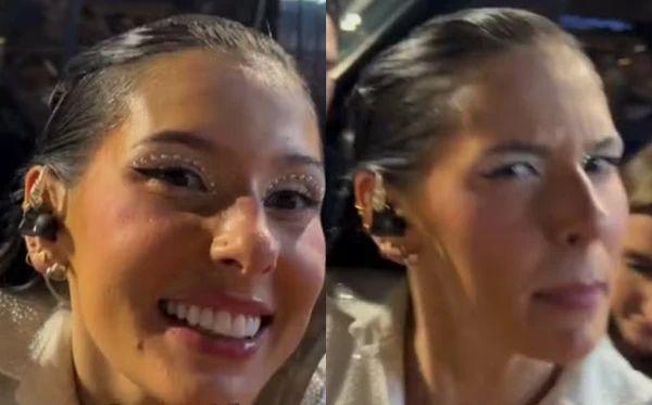 Ana Castela reagiu após pergunta de fã