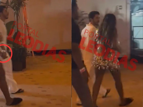 João Vitor Silva e Iza por Reprodução/Portal LeoDias