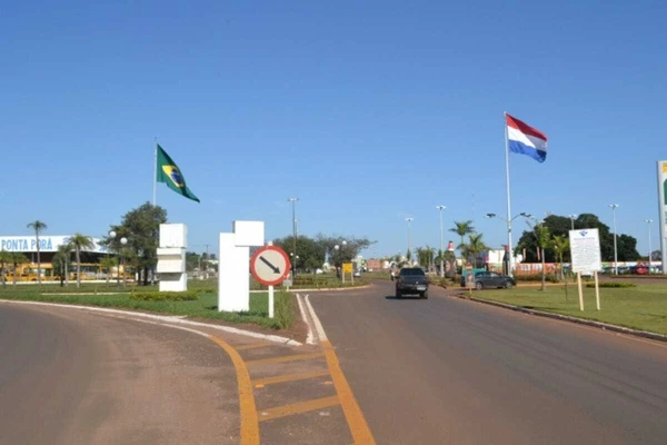 Ponta Porã está na divisa entre o Brasil e o Paraguai por Reprodução