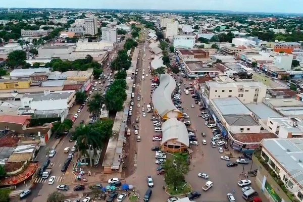 Ponta Porã está na divisa entre o Brasil e o Paraguai