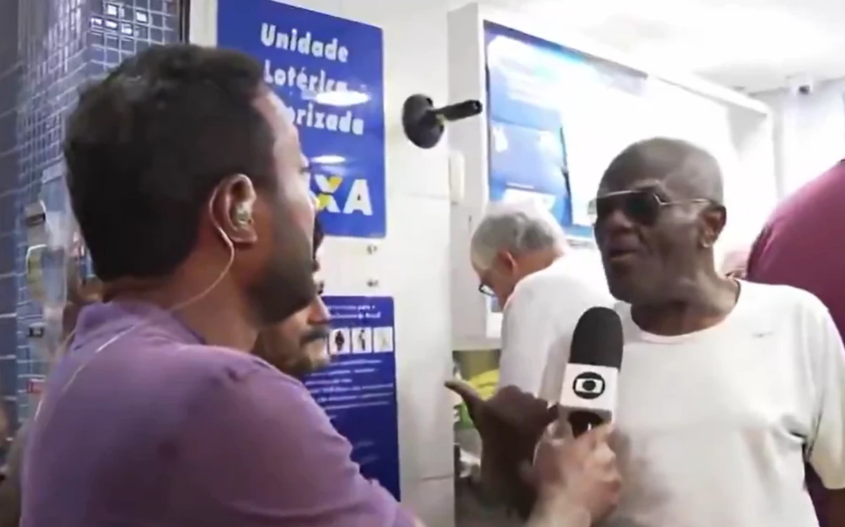 Momento repercutiu e virou motivo de piada nas redes por Reprodução | X