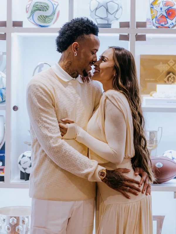 Tainá Militão e Eder Militão por Reprodução/Instagram