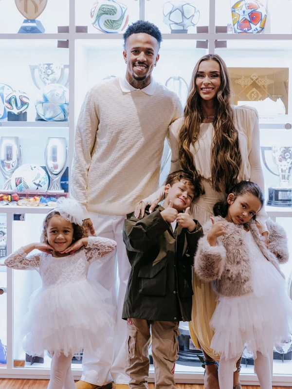 Tainá Militão e Eder Militão por Reprodução/Instagram