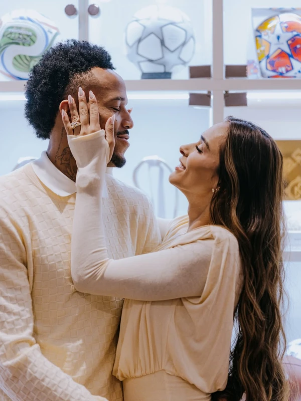 Tainá Militão e Eder Militão por Reprodução/Instagram