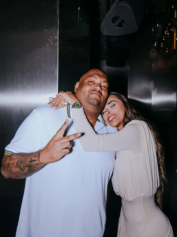 Tainá Militão e Eder Militão por Reprodução/Instagram