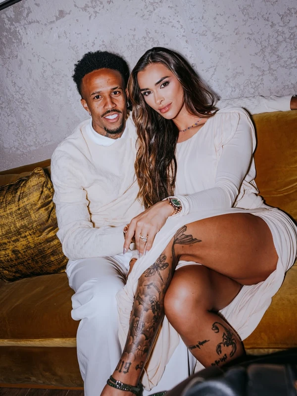 Tainá Militão e Eder Militão por Reprodução/Instagram