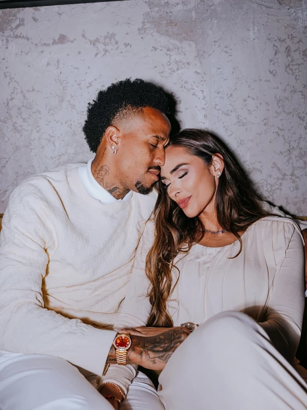 Tainá Militão e Eder Militão por Reprodução/Instagram