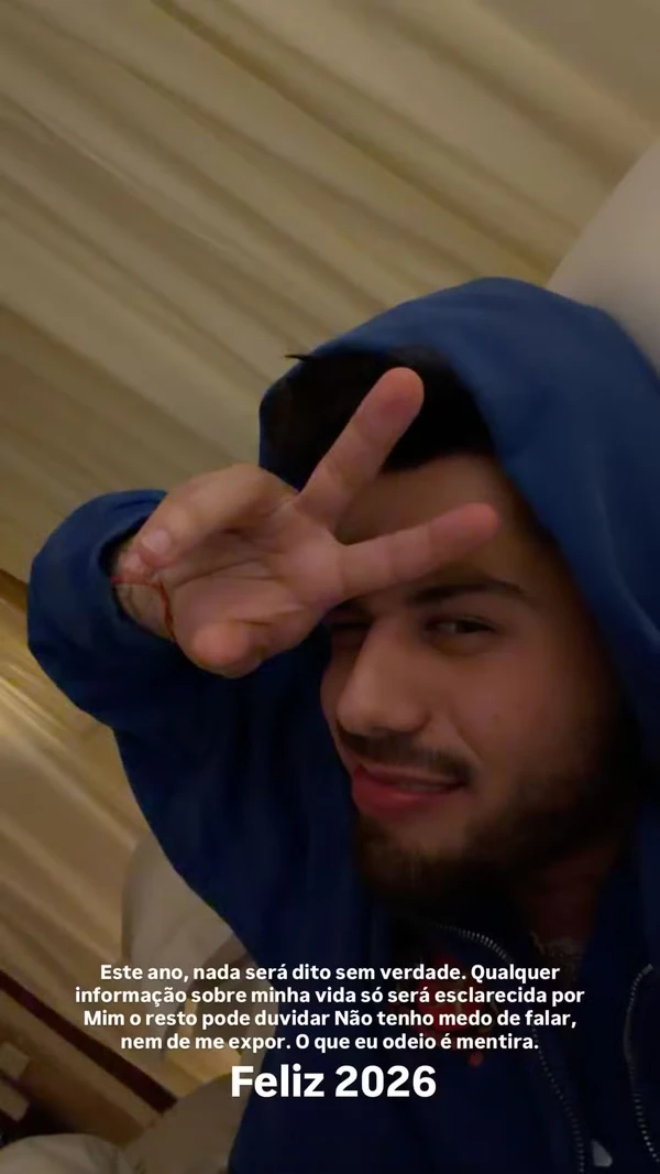 Zé Felipe no Instagram por Reprodução/Instagram