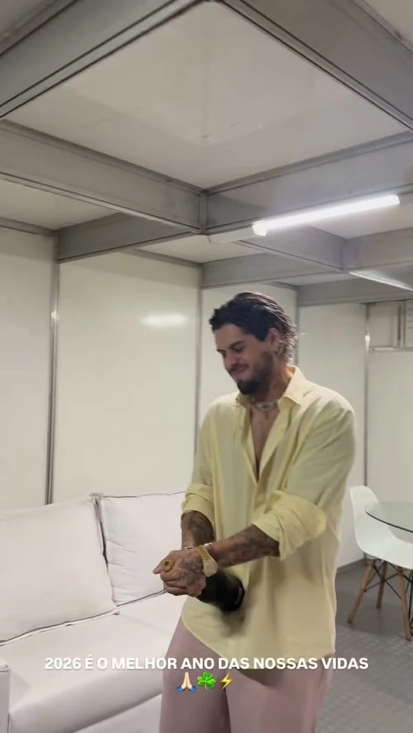 Zé Felipe no Instagram por Reprodução/Instagram